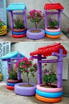 24 idées de décors de jardin d'enfant à faire soi-même 1