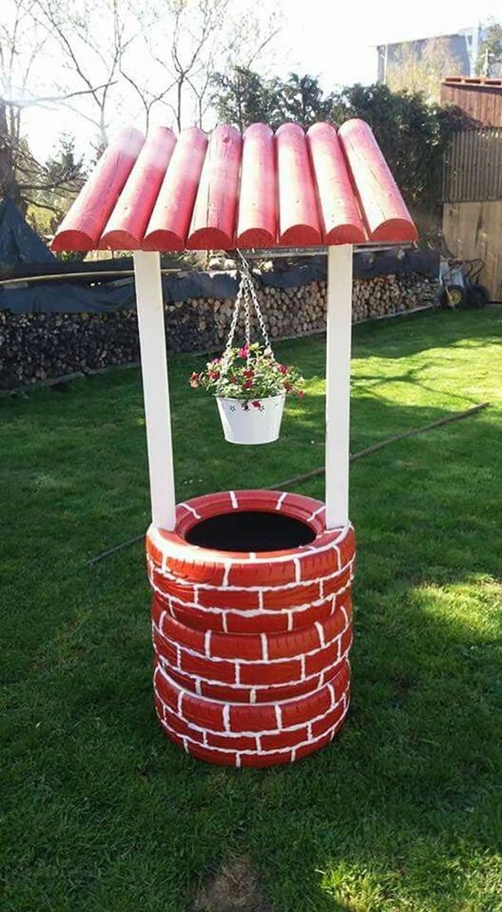 24 idées de décors de jardin d'enfant à faire soi-même 19