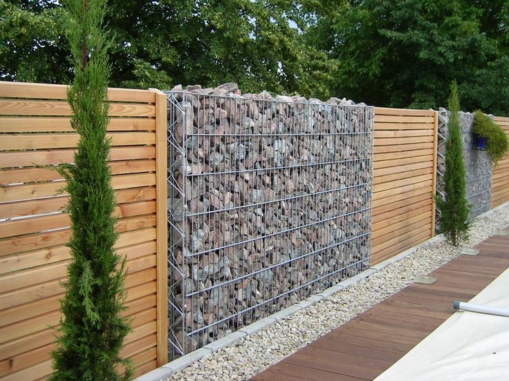 16 idées de clôtures de jardin designs et pas chères 15