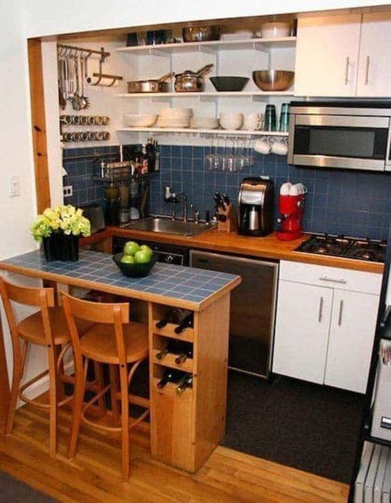 18 modèles d'îles pour les petites cuisines 2 18 modèles d'îles pour les petites cuisines 2