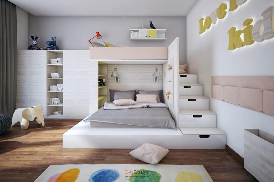 78 top idées de designs de chambres pour enfants 9