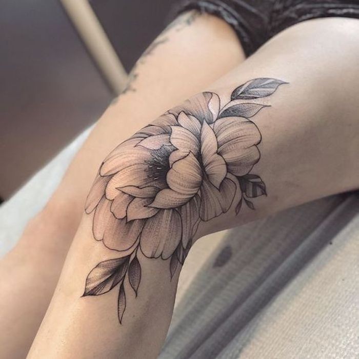 21 tatouages de genoux qui vous rendront irrésistible 1