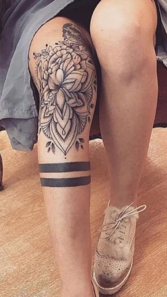 21 tatouages de genoux qui vous rendront irrésistible 2