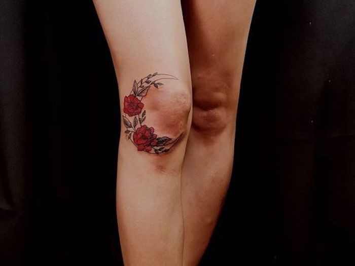 21 tatouages de genoux qui vous rendront irrésistible 5