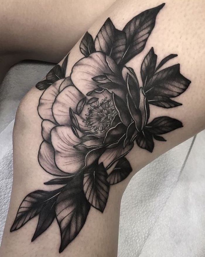 21 tatouages de genoux qui vous rendront irrésistible 12