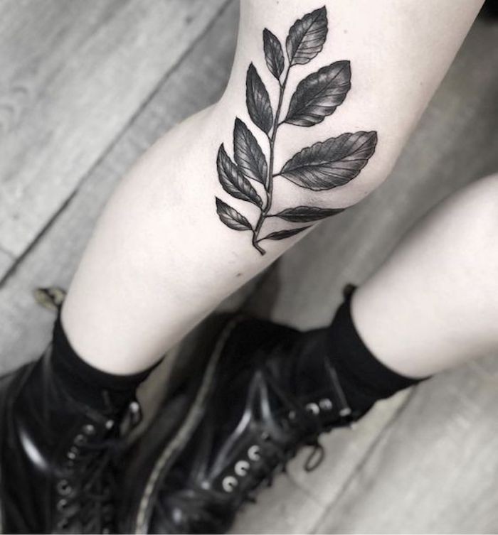 21 tatouages de genoux qui vous rendront irrésistible 14