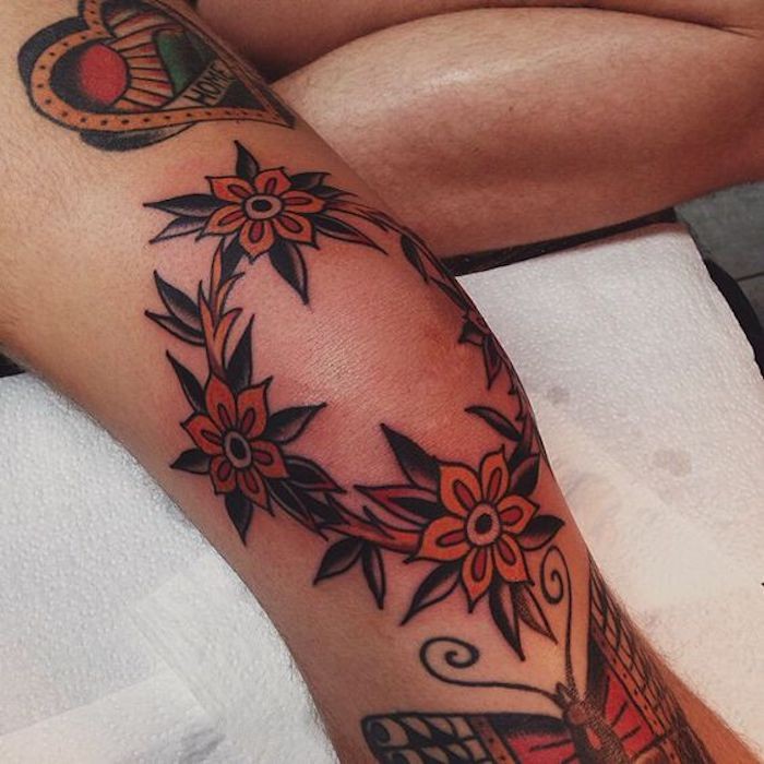 21 tatouages de genoux qui vous rendront irrésistible 21