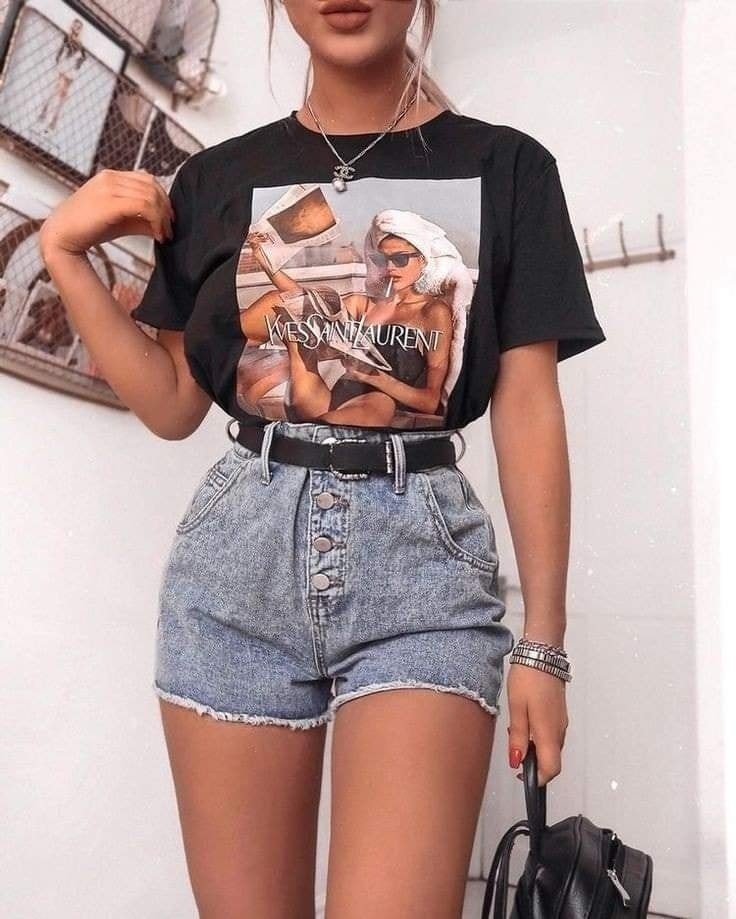 39 idées de tenues avec tee-shirt retro 7 39 idées de tenues avec tee-shirt retro 7
