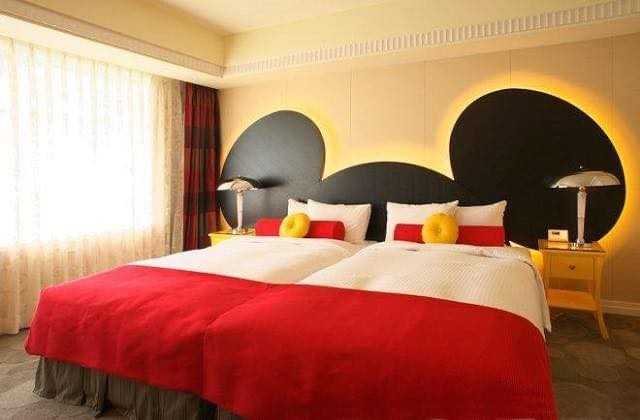 20 Chambres inspirées de Mickey et Minnie Mouse. 1