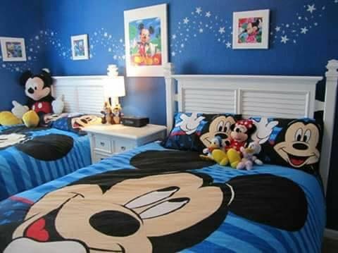 20 Chambres inspirées de Mickey et Minnie Mouse. 6