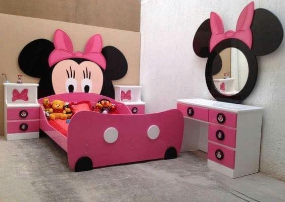 20 Chambres inspirées de Mickey et Minnie Mouse. 19