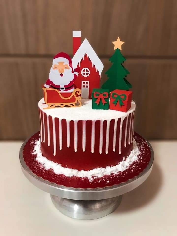 10 idées de magnifiques gâteaux de Noël pour s'inspirer 3 10 idées de magnifiques gâteaux de Noël pour s'inspirer 3