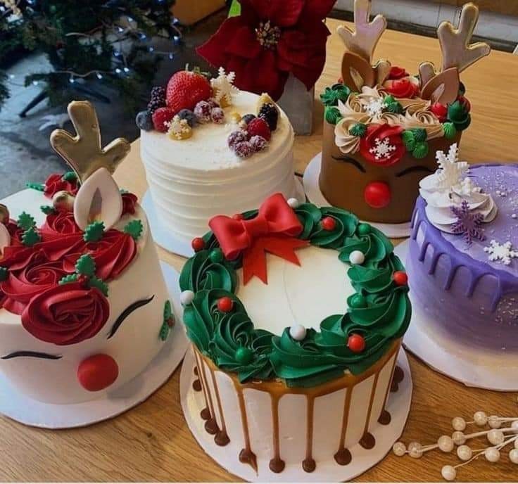 10 idées de magnifiques gâteaux de Noël pour s'inspirer 4 10 idées de magnifiques gâteaux de Noël pour s'inspirer 4