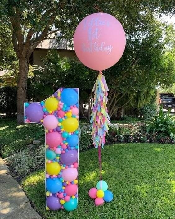 30 décorations d'anniversaire très colorées pour s'inspirer 6