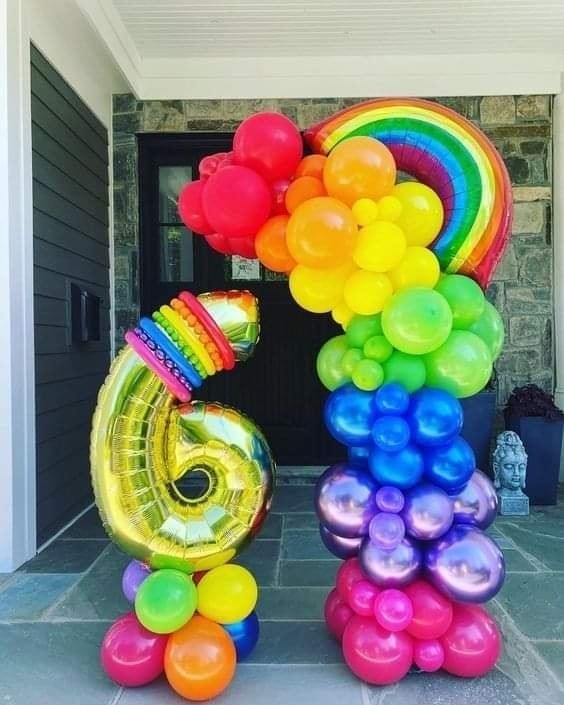 30 décorations d'anniversaire très colorées pour s'inspirer 7