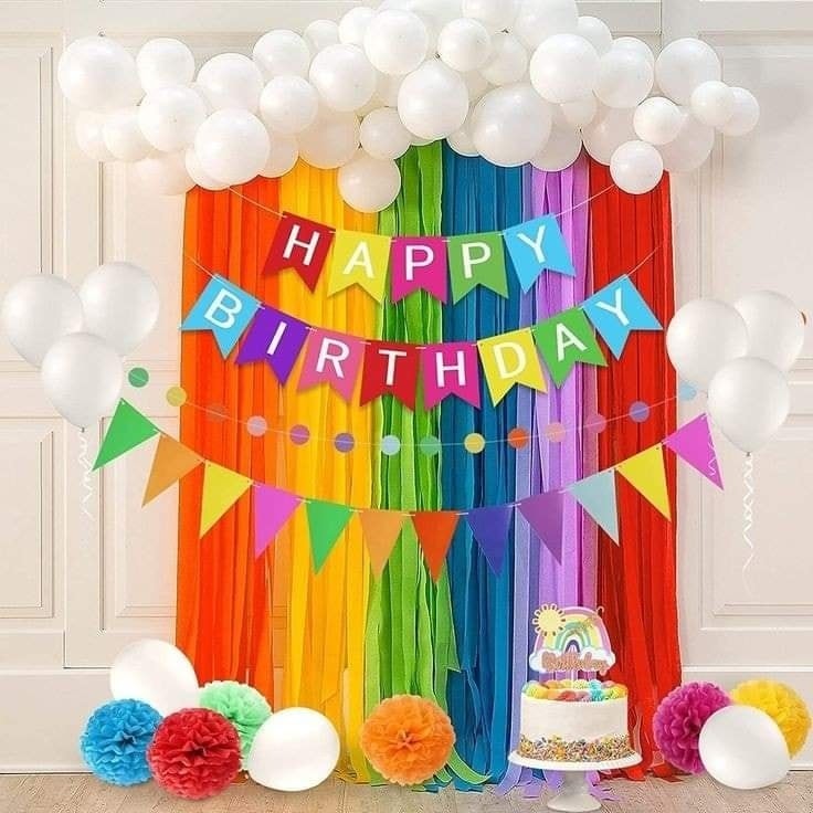 30 décorations d'anniversaire très colorées pour s'inspirer 18 30 décorations d'anniversaire très colorées pour s'inspirer 18