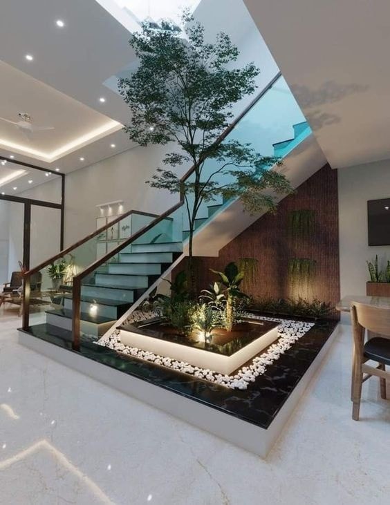 14 Petits jardins qui seront beaux sur l'escalier et à l'entrée de votre maison 2 14 Petits jardins qui seront beaux sur l'escalier et à l'entrée de votre maison 2