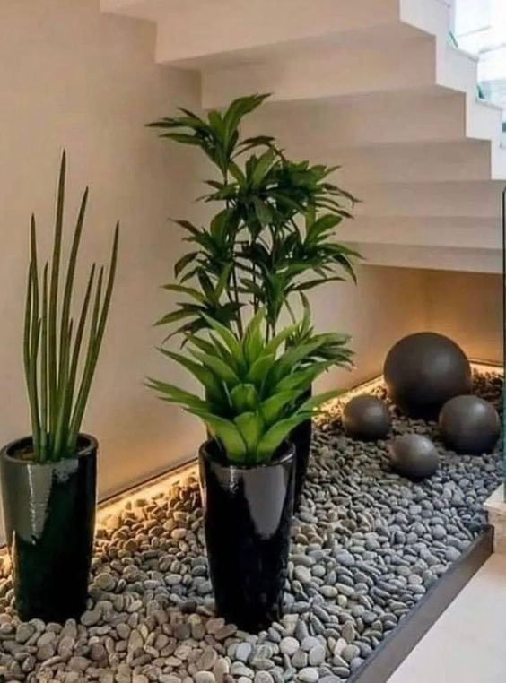 14 Petits jardins qui seront beaux sur l'escalier et à l'entrée de votre maison 5 14 Petits jardins qui seront beaux sur l'escalier et à l'entrée de votre maison 5