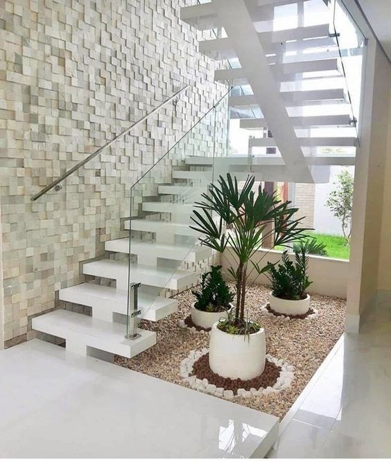 14 Petits jardins qui seront beaux sur l'escalier et à l'entrée de votre maison 7 14 Petits jardins qui seront beaux sur l'escalier et à l'entrée de votre maison 7