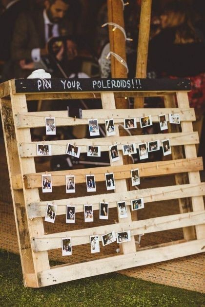 10 déco de mariage diy à faire à partir de palettes en bois 3