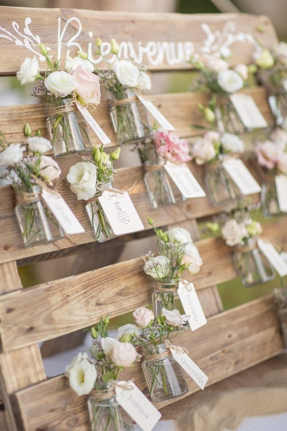 10 déco de mariage diy à faire à partir de palettes en bois 7