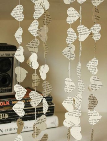 10 déco de mariage diy à faire avec du papier 3