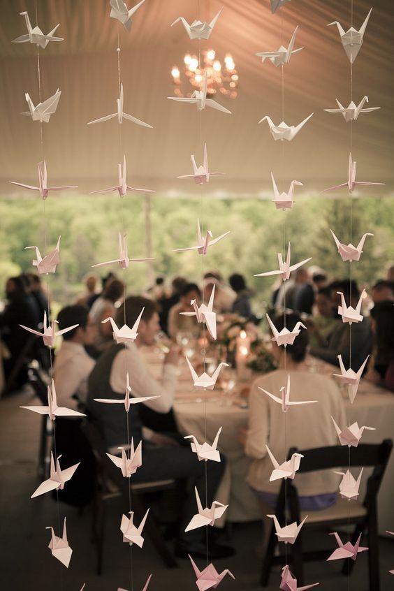 10 déco de mariage diy à faire avec du papier 5