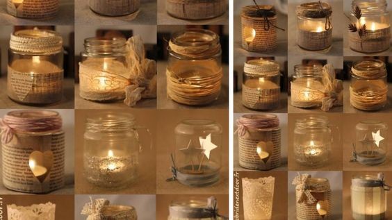 10 déco de mariage diy avec des bougies 2