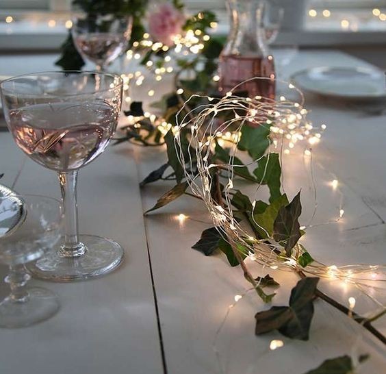 10 déco de mariage diy avec des guirlandes lumineuses 14