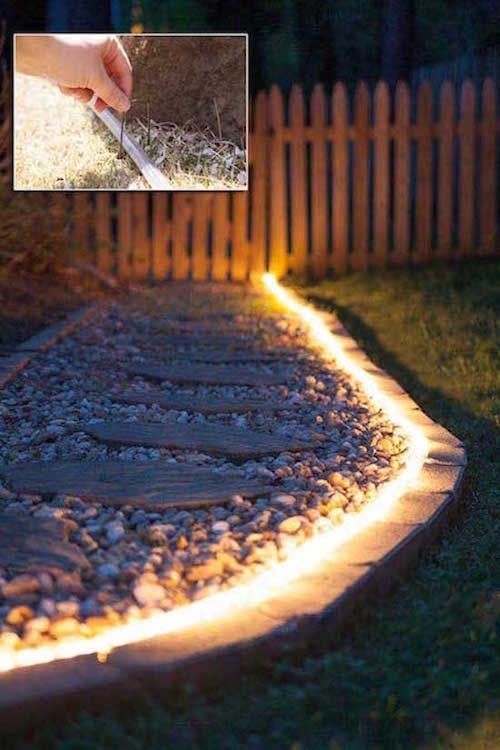 10 déco de mariage diy avec des guirlandes lumineuses 15