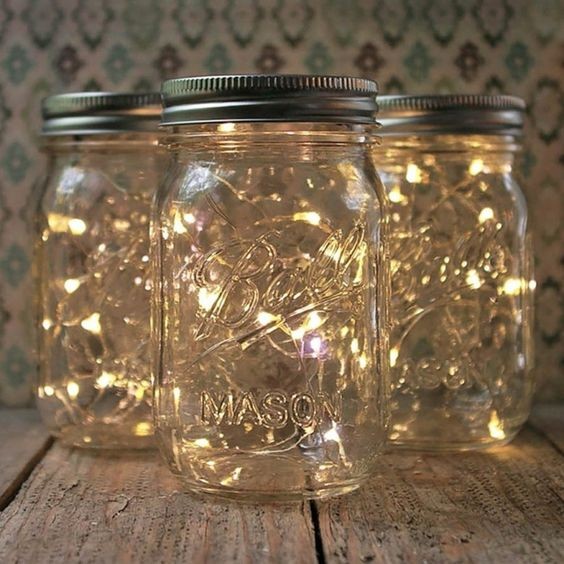 10 déco de mariage diy avec des guirlandes lumineuses 8