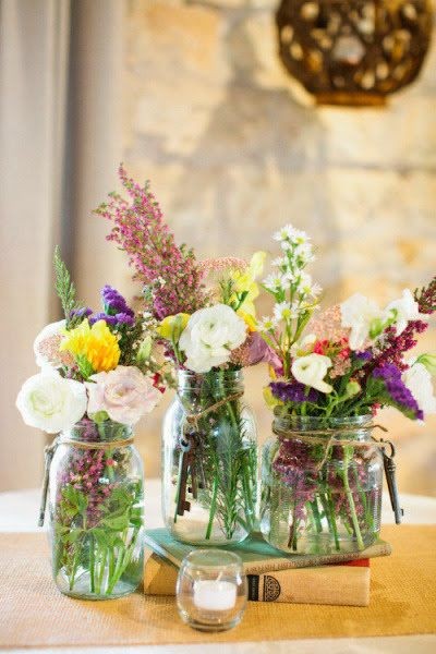 10 idées de déco de mariage diy pas cher avec des fleurs 4