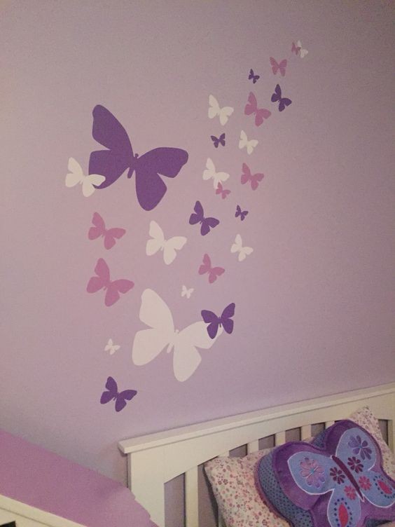 10 Idées pour décorer la chambre de vos filles avec des vinyles 10