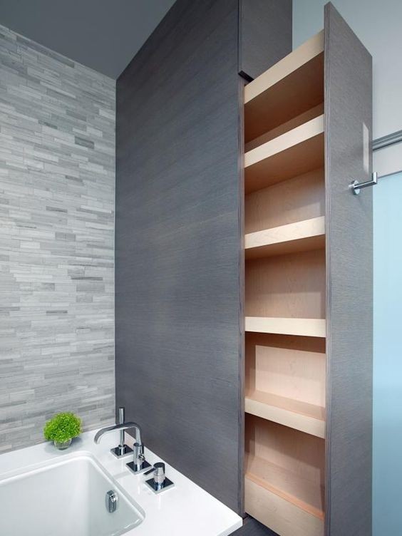 12 idées de rangements pour maximiser les espaces de vos petites salles de bain 1