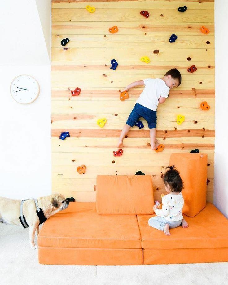 12 murs qui améliorent la motricité épaisse dans la chambre d'enfant 9