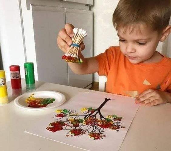 40 Idées de peintures faciles pour les enfants 3