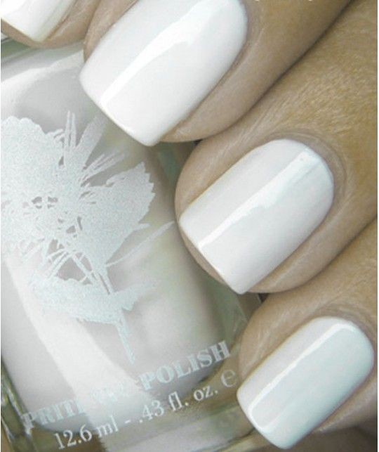 19 Top idées de vernis à ongles blancs style Milky Nails 18