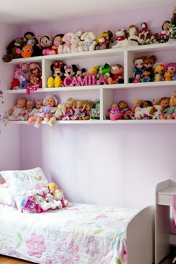 55 idées pour une chambre de fille propre et bien rangée 46