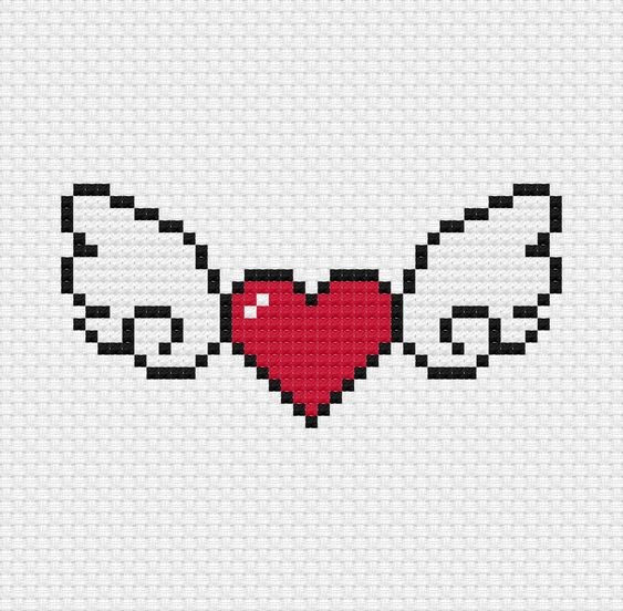 29 top idées de pixel art amour 20