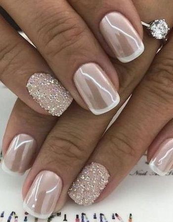 23 Idées pour Sublimer vos Ongles le Jour de votre Mariage 12 23 Idées pour Sublimer vos Ongles le Jour de votre Mariage 12