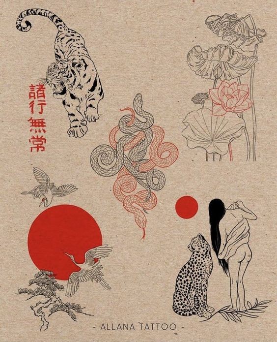 26 Superbes idées de tatouages japonais & Leurs significations 17 26 Superbes idées de tatouages japonais & Leurs significations 17