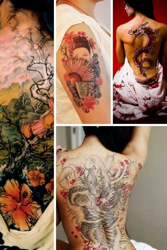 26 Superbes idées de tatouages japonais & Leurs significations 4