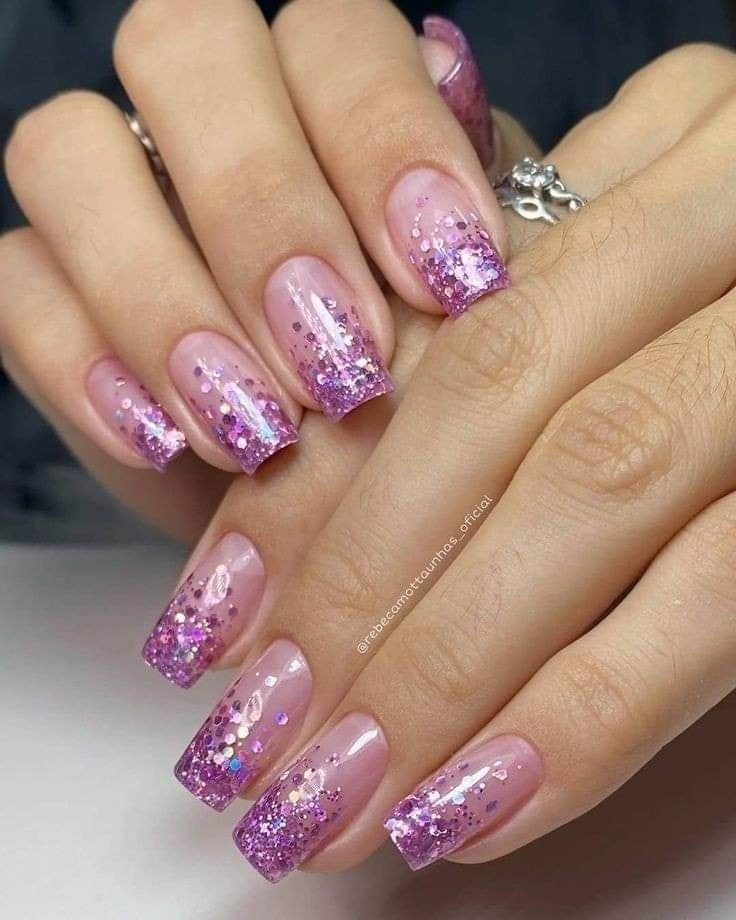 28 Nails art pour des Ongles dans les tons Violet 7