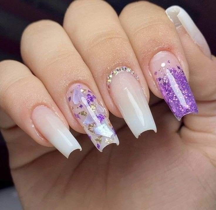 28 Nails art pour des Ongles dans les tons Violet 8 28 Nails art pour des Ongles dans les tons Violet 8