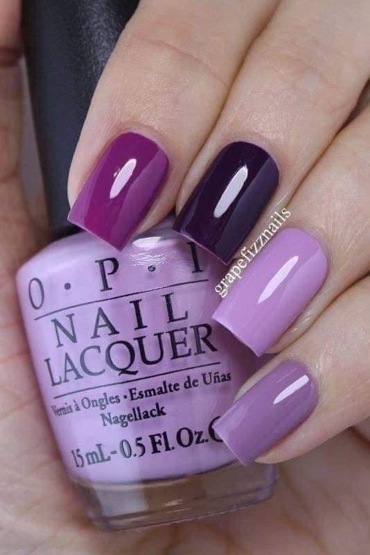 28 Nails art pour des Ongles dans les tons Violet 26