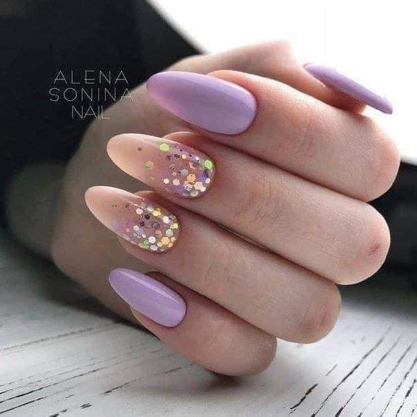 28 Nails art pour des Ongles dans les tons Violet 28