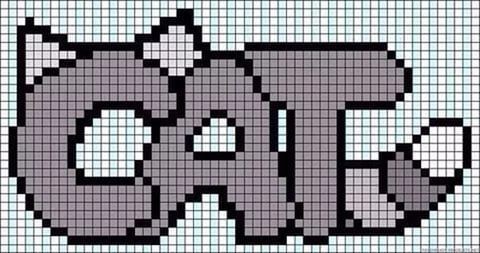30 pixel art chat faciles pour débutants 13