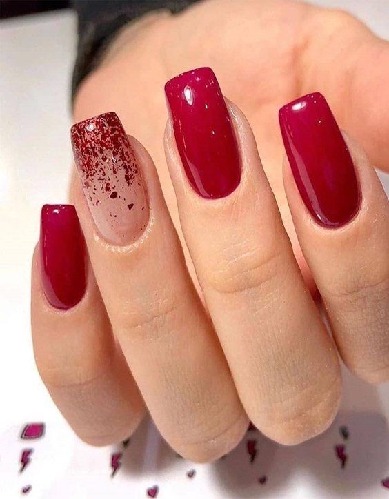 33 top idées de vernis à ongles rouges 27