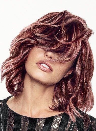 34 top idées de colorations cheveux rose gold 3