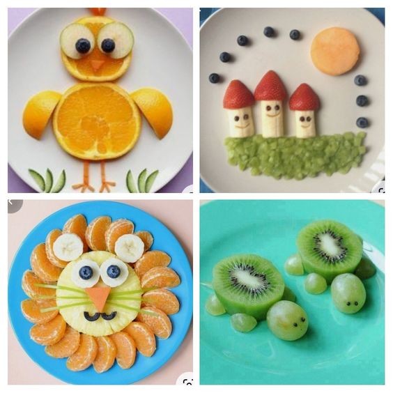 80 idées d'assiettes pour donner envie aux enfants de manger des fruits & légumes 5